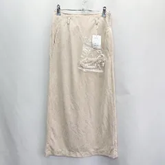 ◇ ◎ natural couture ロング丈 タイト スカート サイズF ベージュ レディース E  【1406050060435】のサムネイル