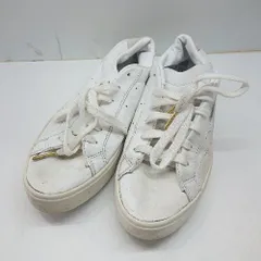◇ adidas アディダス スニーカー サイズ23.5 ホワイト系 レディース E  【1406050065898】