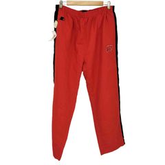 90s SOHK ナイロンパンツ 裏地付き Mサイズ レッド - メルカリ