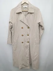 ◇ COLONY 2139 コロニー トゥーワンスリーナイン 長袖 ロング スプリングコート サイズF ベージュ レディース メンズ P  【1406180047290】のサムネイル