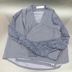 ◇ Lace Ladies レースレディース ボトムス取り外し可能 長袖 オールインワン サイズS ネイビー レディース E  【1406180105754】のサムネイル