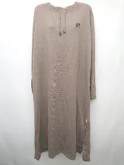 ◇ FILA フィラ 長袖 膝下丈 ワンピース サイズLL ブラウン系 レディース P  【1406240009374】のサムネイル