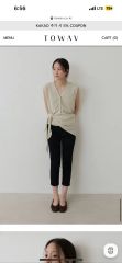完売 shishikui Knit Cami O / NAVY - メルカリ
