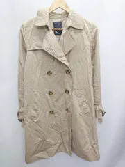 ◇ ◎ N. Natural Beauty Basic エヌ ショート丈 通勤 通学 長袖 トレンチ コート サイズM ライトブラウン レディース P  【1406240016006】のサムネイル