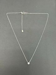 カシケイK18PGメランジェ涙型クリスタルペンダントネックレス | Mercari