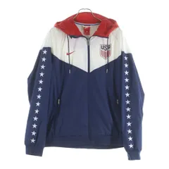 NIKE (ナイキ) USA代表 ウインドランナージャケット トリコロール AJ6519-410 AJ6519-410のサムネイル