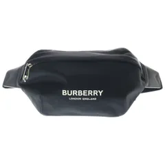 BURBERRY (バーバリー) ナイロン ボディバッグ 黒のサムネイル