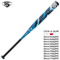 希少【美品】22年式ルイスビルカタリストソフトボールバット84×710 