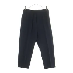 JIL SANDER (ジルサンダー) R-PRIAMO S.20 TROUSERS STORM プリアモ トラウザーズ ストーム イージー スラックス パンツ ブラック JSMP311331のサムネイル