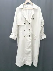 ◇ ◎ AZUL BY MOUSSY アズールバイマウジー 長袖 ロング トレンチコート サイズM ライトベージュ系 レディース P  【1406240034840】のサムネイル