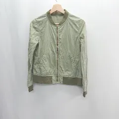 ◇ green label relaxing グリーンレーベル UNITED ARROWS 長袖 パーカー サイズ40 カーキ系 レディース E  【1407020005098】のサムネイル