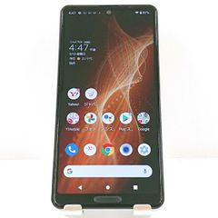 AQUOS ケータイ4 A205SH ブラック 本体 充電器付き - メルカリ