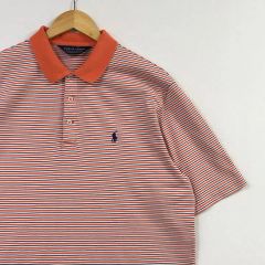 A BATHING APE ラガーシャツ 半袖 ボーダー ロゴ - メルカリ