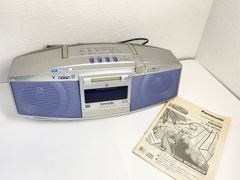 希少】ディズニープーさんのポータブルCD・カセットデッキ 青 - メルカリ