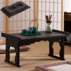 Brand New Bonarca Sutra 책상, 접이식, 60cm, 목제 소형 미니, 봉납 스탠드, 기념관 스탠드, 사무용 책상, 불교 제단, 간이 수납, 소형 테이블, 책상, 받침대, 공물, 불교 제단, 기념식, 나뭇결, 목재, 세련된, 너비 60 x 깊이 30 x 높이 27cm