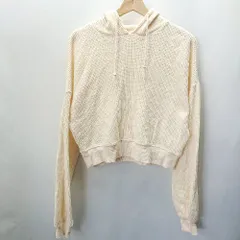 ◇ natural couture ナチュラルクチュール 長袖 パーカー サイズ表記なし アイボリー レディース E  【1407020034395】のサムネイル