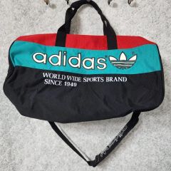 90s adidas アルゼンチン代表 ボストン バッグ トレフォイルロゴ
