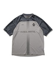 極美品 エフシーレアルブリストル モックネックTシャツ ベージュ M