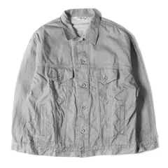 COOTIE クーティー ジャケット グレー サイズ:L | 21SS 3rdタイプ オーバーサイズ デニムジャケット (Raza Denim Jacket) | アウター ブルゾン 上着【メンズ】【中古】のサムネイル
