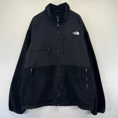 古着 ザ・ノースフェイス THE NORTH FACE ジャケット フリース フルジップ デナリジャケット 大きいサイズ 3XL  ブラック系 メンズ
