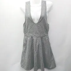 ◇ ◎●未使用● MAJESTIC LEGON ノースリーブ ミニ丈 ワンピース サイズFree グレー系 レディース E  【1407020045803】のサムネイル