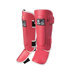 신제품 이사미 이사미 FS-11 싱가드 TS 무릎 보호대 격투기 무술 가라테 킥복싱 애프터 MMA (레드 M)