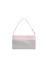 hieta ショルダーバッグ グレー×グリーン レース - メルカリ