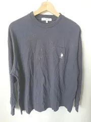 ◇ U.S. POLO ASSN. ユーエスポロアッスン 長袖 カットソー サイズM ネイビー メンズ E  【1407020062121】のサムネイル