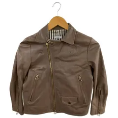 IENA (イエナ) ラムレザーライダースジャケット 13AW ベージュ 36