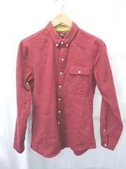 ◇ ⊇ Levis CALIFORNIA ウール100% 長袖 シャツ サイズS ボルドー系 メンズ E  【1407100000173】のサムネイル