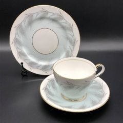 美品 英国エインズレイ コテージガーデン 花瓶と深皿 ボーンチャイナ