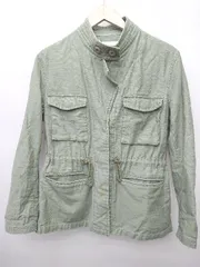 ◇ MOUSSY マウジー 長袖 ジャケット サイズ1 カーキ レディース P  【1407100023998】
