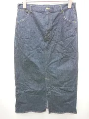 ◇ FREAK'S STORE フリークスストア ロング丈 台形 デニム スカート サイズ縦M 横2XL－ ネイビー レディース P  【1407100026685】のサムネイル
