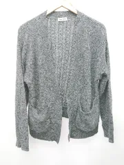 ◇ SM2 サマンサ モスモス ミックスカラー 長袖 ニット カーディガン サイズF グレー系 レディース P  【1407100031344】