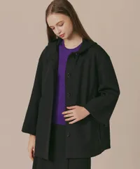 MACKINTOSH LONDON ソフトジャージフーデットコート 38 ブラック マッキントッシュロンドン G5A14-417-09のサムネイル