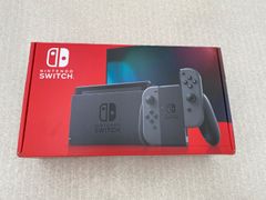 Nintendo Switch 本体 グレー バッテリー強化版 SDカード付き - メルカリ