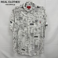Supreme Receipts Rayon S/S Shirt Lサイズ - メルカリ