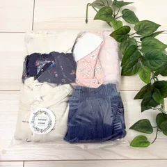 🉐 女児70cm ベビー服 5点セット 花柄 ロンパース 一部タグ記名あり