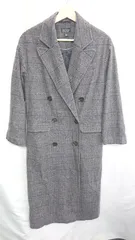 ◇ TOPSHOP トップショップ チェック柄 長袖 チェスターコート サイズEUR36 グレー レディース E  【1407180003125】のサムネイル