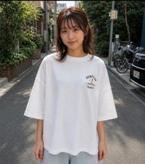 poppy あさぎーにょ ロゴ入り 半袖Tシャツ Sサイズ - メルカリ