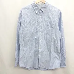 ◇ HARVARD ハーバード 長袖 シャツ サイズLARGE ライトブルー メンズ E 【1407180023185】のサムネイル