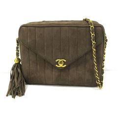 CHANEL シャネル【極美品】 マドモアゼル ショルダーバッグ 黒×金