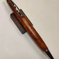 木軸(楓)ボールペン 漆塗り ハンドメイド 回転式 - メルカリ