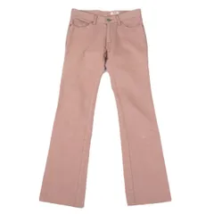 ヴィヴィアンタムVIVIENNETAM コットンフレアデニムパンツ ピンクのサムネイル