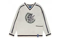 ロマンティッククラウン 21C BOYS Vネック ニット Lのサムネイル