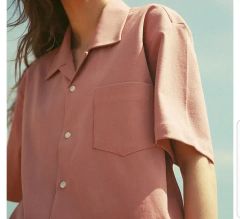CLANE BRIGHT COLOR LOOSE SHIRTS ピンク - メルカリ