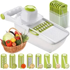 【売切注意】 大根おろし キャベツ しりしり器 多機能 1台8役 スライサーセット セット 野菜スライサーのサムネイル