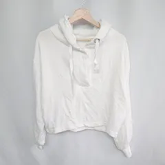 ◇ AZUL BY MOUSSY アズールバイマウジー 長袖 パーカー サイズS ホワイト レディース E  【1407180061842】のサムネイル