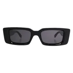 OFF-WHITE オフホワイト OER1127 1007 ARTHUR スクエア フレーム サングラス アイウェア ブラック系【中古】のサムネイル