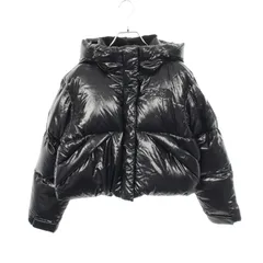 ザノースフェイス ホワイトレーベル THE NORTH FACE WHITE LABEL ダウンジャケット W'S GLOSSY ELBERON RDS DOWN JACKET フード付き クロップド NJ1DQ81J ナイロン ダウンジャケット